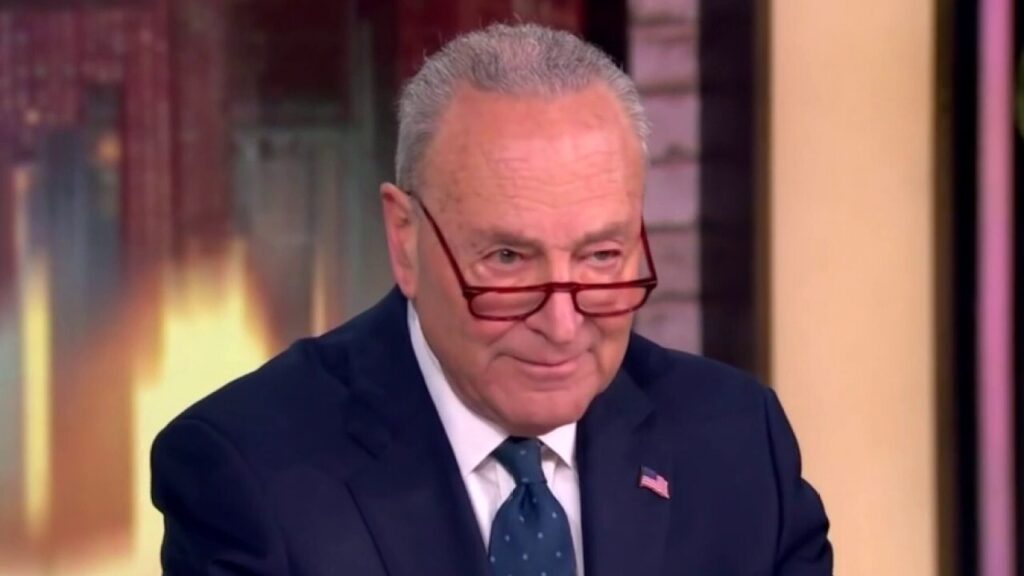 Schumer tells The View that 'oligarchs' keep him up at night