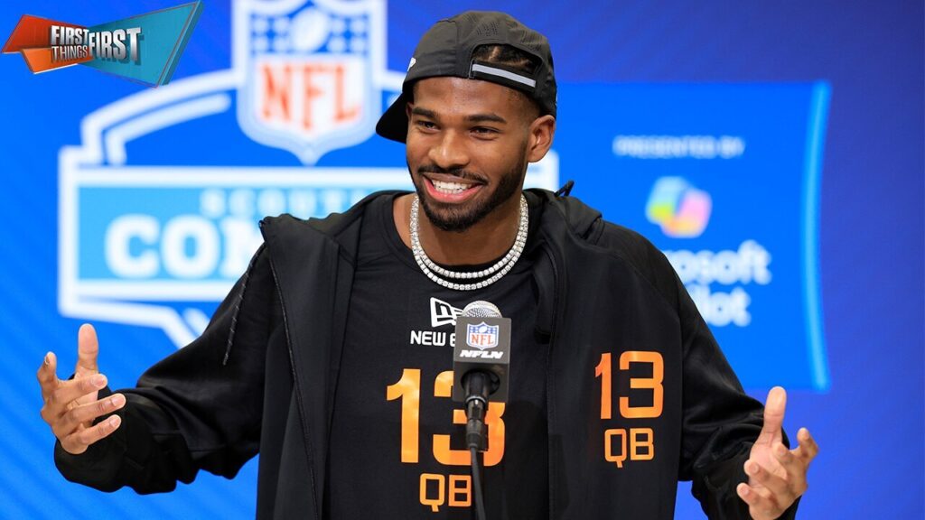 No Huddle: Mock drafts have Shedeur Sanders as No. 1 Pick—Is it hype or reality? | First Things First