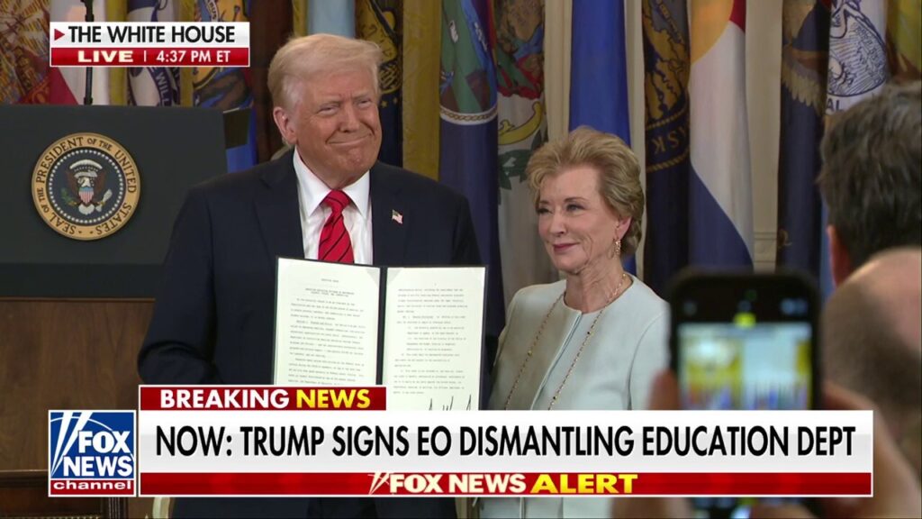 Will Trump's move to eliminate the Department of Education be viewed as 'revolutionary'?