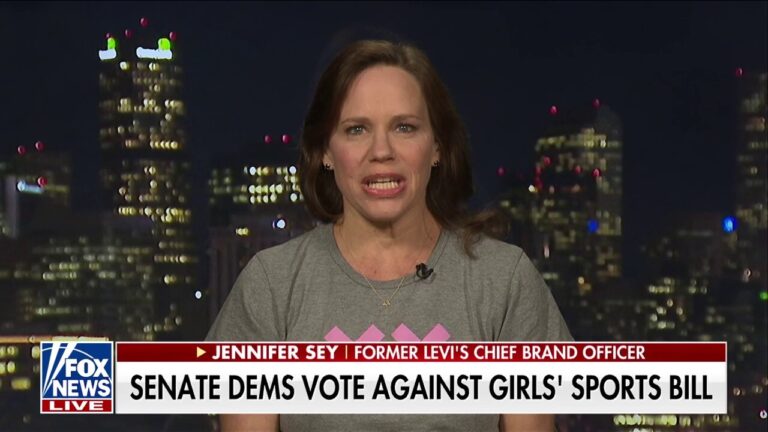 Women's athlete advocate calls out Dems' 'deranged' phrasing of girls' sports bill