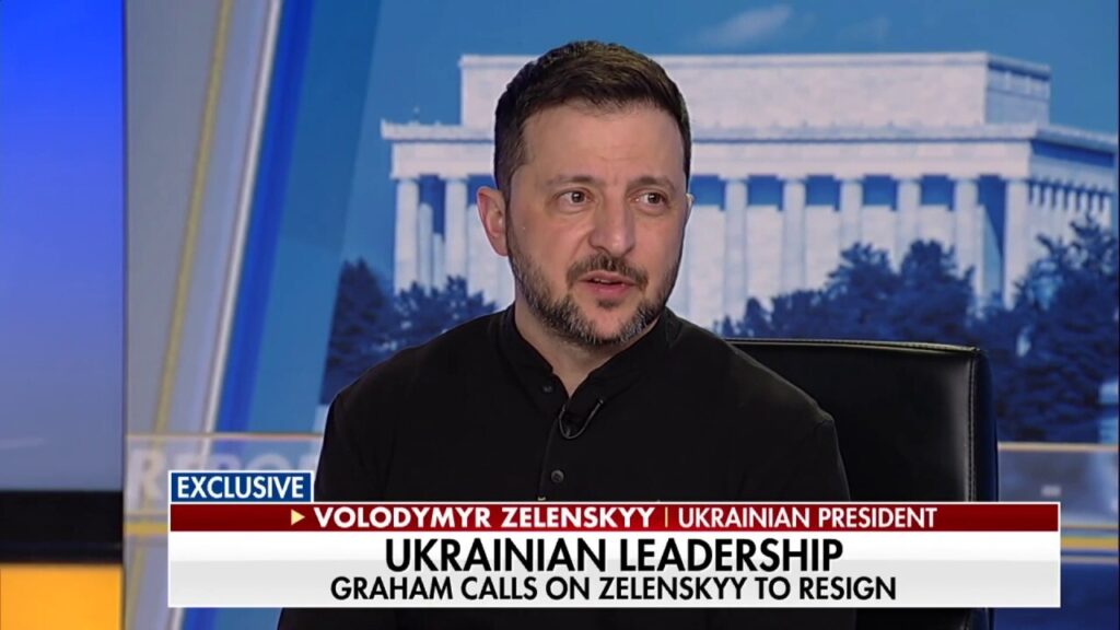 President Zelenskyy on calls for him to resign