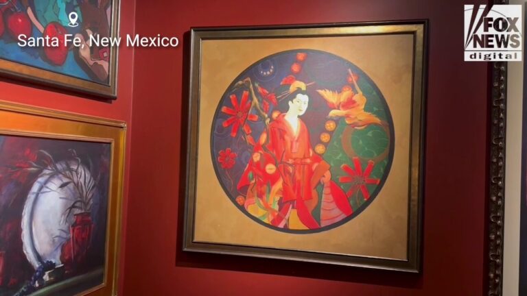 Gene Hackman's art hangs in a Santa Fe restaurant he was part owner of