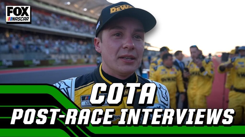 Christopher Bell and William Byron's post-race interviews from COTA | NASCAR on FOX