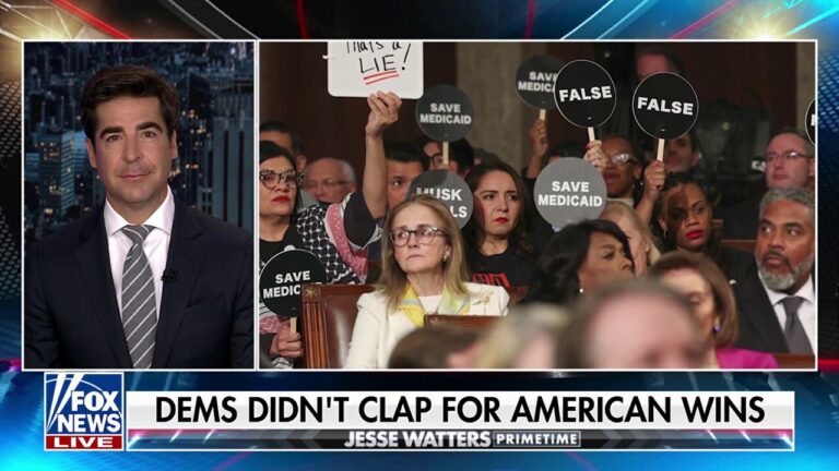 Jesse Watters: Even some Democrats were shocked by what happened during Trump's address