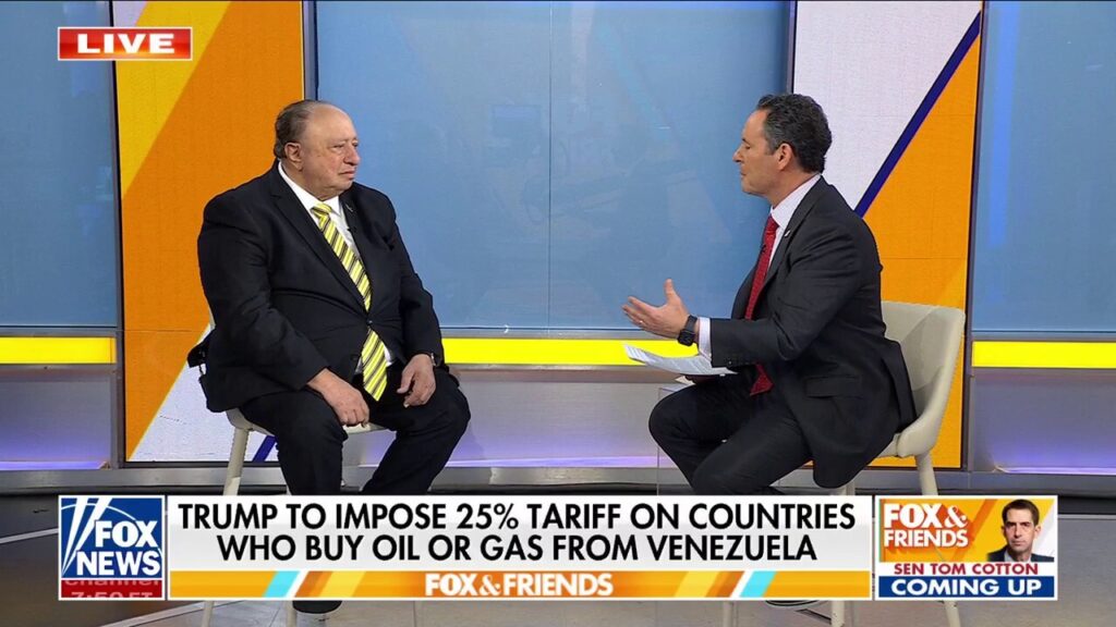 Trump threatens tariffs against countries buying oil and gas from Venezuela