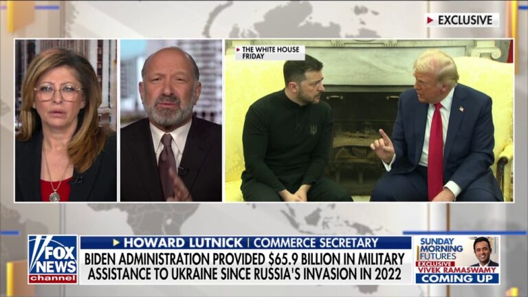 Trump commerce secretary shreds Zelenskyy's security guarantee requests: 'Just ridiculous'