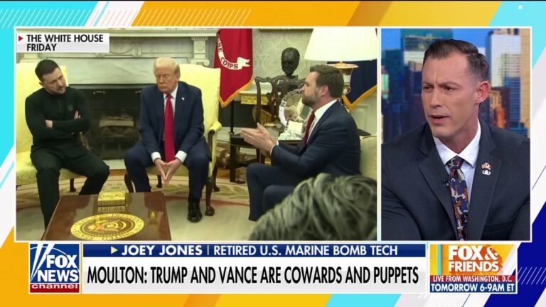 Joey Jones calls out Rep. Seth Moulton for 'denigrating' VP Vance's military service: 'Blows my mind'