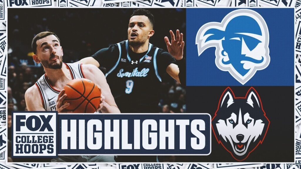 Seton Hall Pirates vs. UConn Huskies Highlights | FOX College Basketball