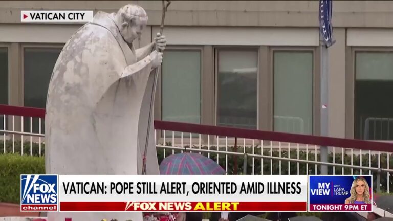 Pope Francis stable and alert as he continues to battle health ailments