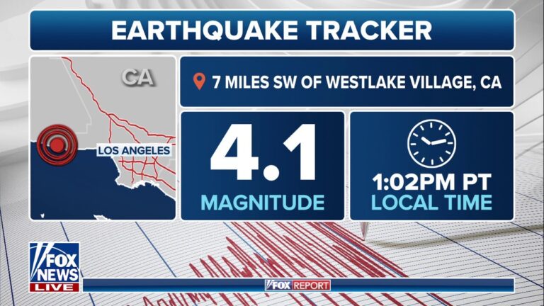 4.1 magnitude earthquake hits Southern California