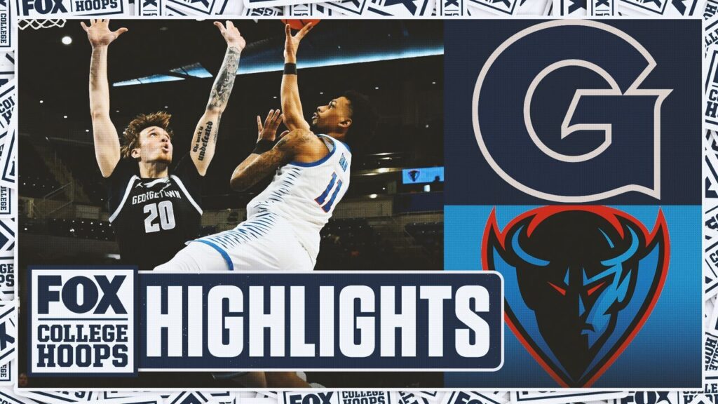 Georgetown Hoyas vs. DePaul Blue Demons Highlights | FOX College Hoops