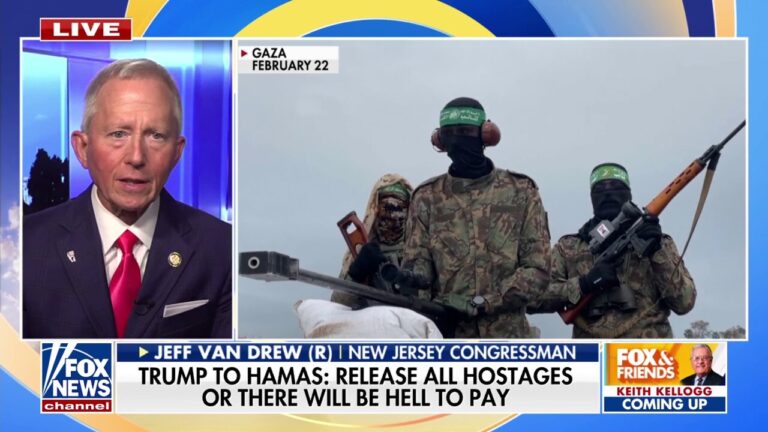 Rep. Van Drew: Trump is going 'full throttle' to secure release of Hamas hostages