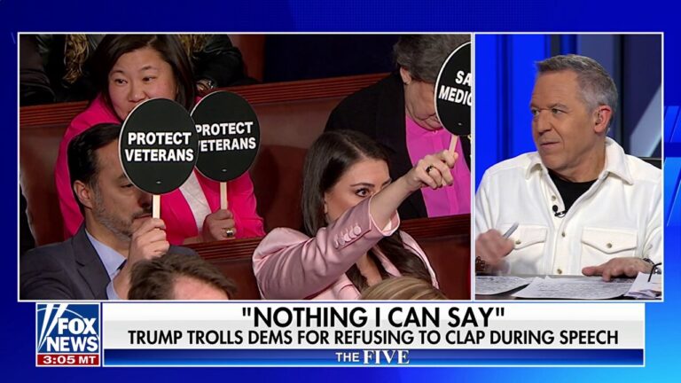 Dems chose evil by not cheering good things, Gutfeld argues