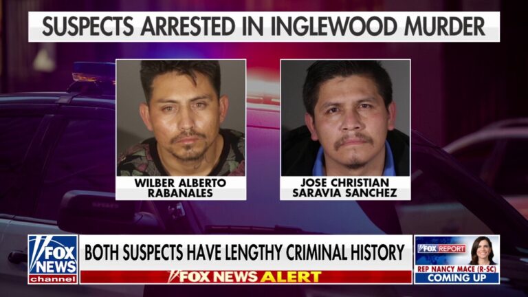 Suspects in Inglewood murder have extensive lists of prior arrests