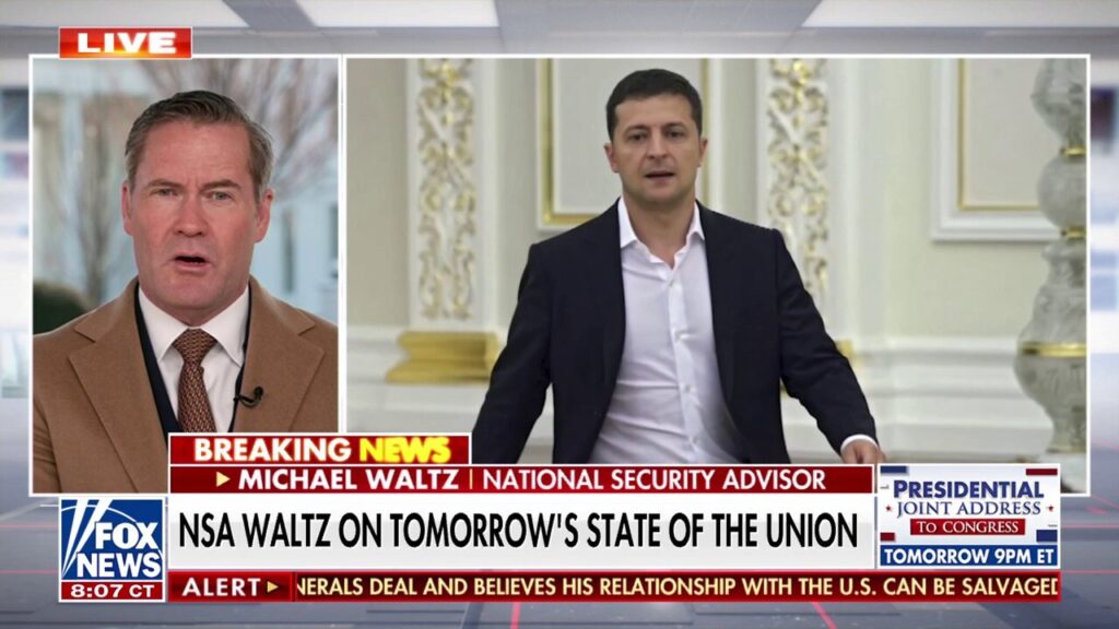 Waltz warns Zelenskyy after 'ridiculous' clash with Trump: 'Time is not on his side'