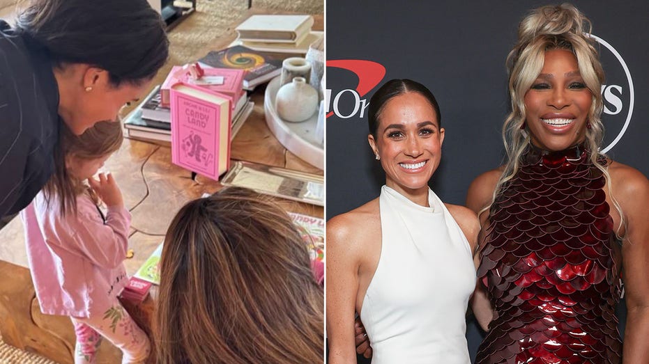 Meghan Markle, Serena Williams celebrate the Duchess of Sussex's new show with Princess Lilibet in new video