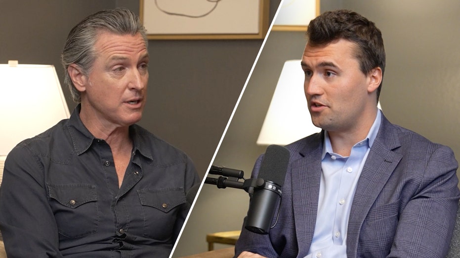 Gavin Newsom asks Charlie Kirk to give his party 'advice' in one-on-one podcast interview