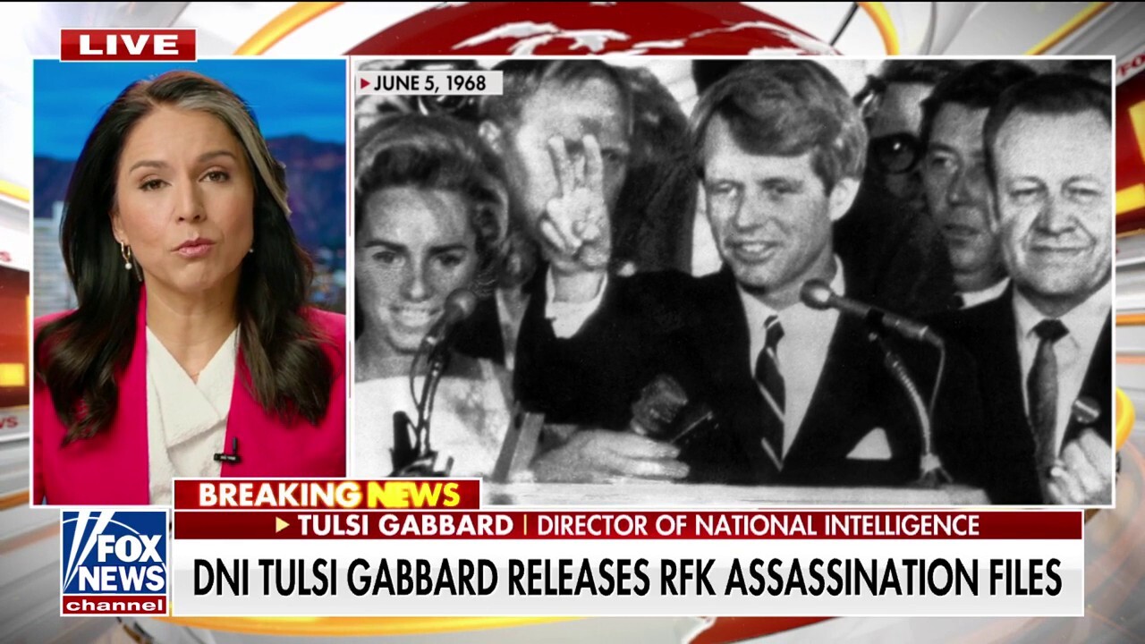 DNI Tulsi Gabbard releases RFK assassination files