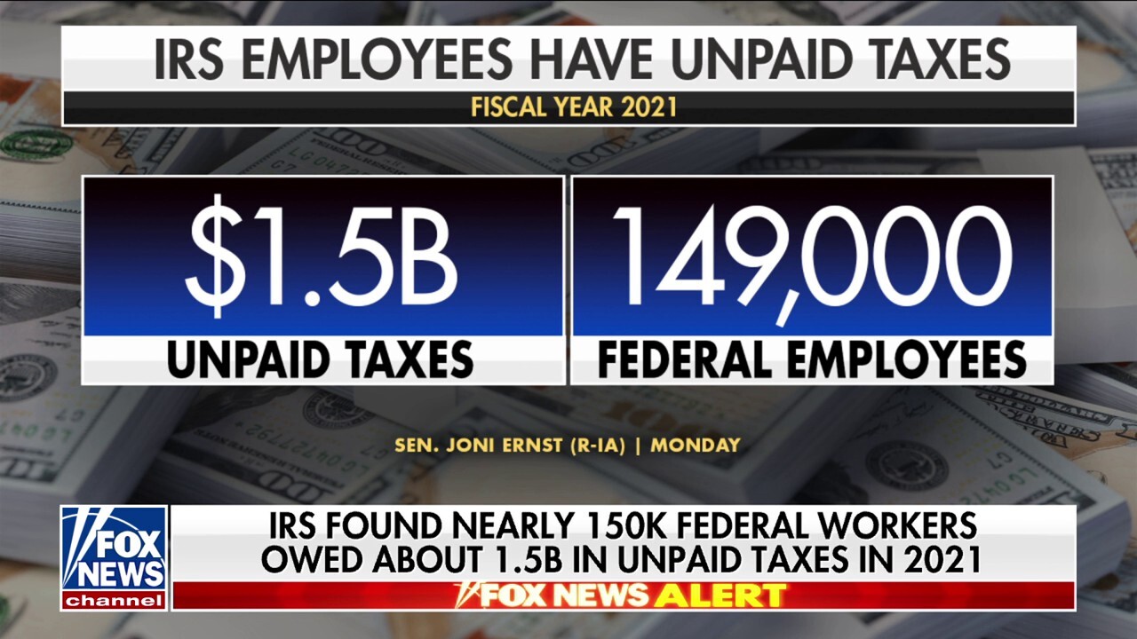 Sen. Joni Ernst proposes bill firing IRS employees who don't pay taxes