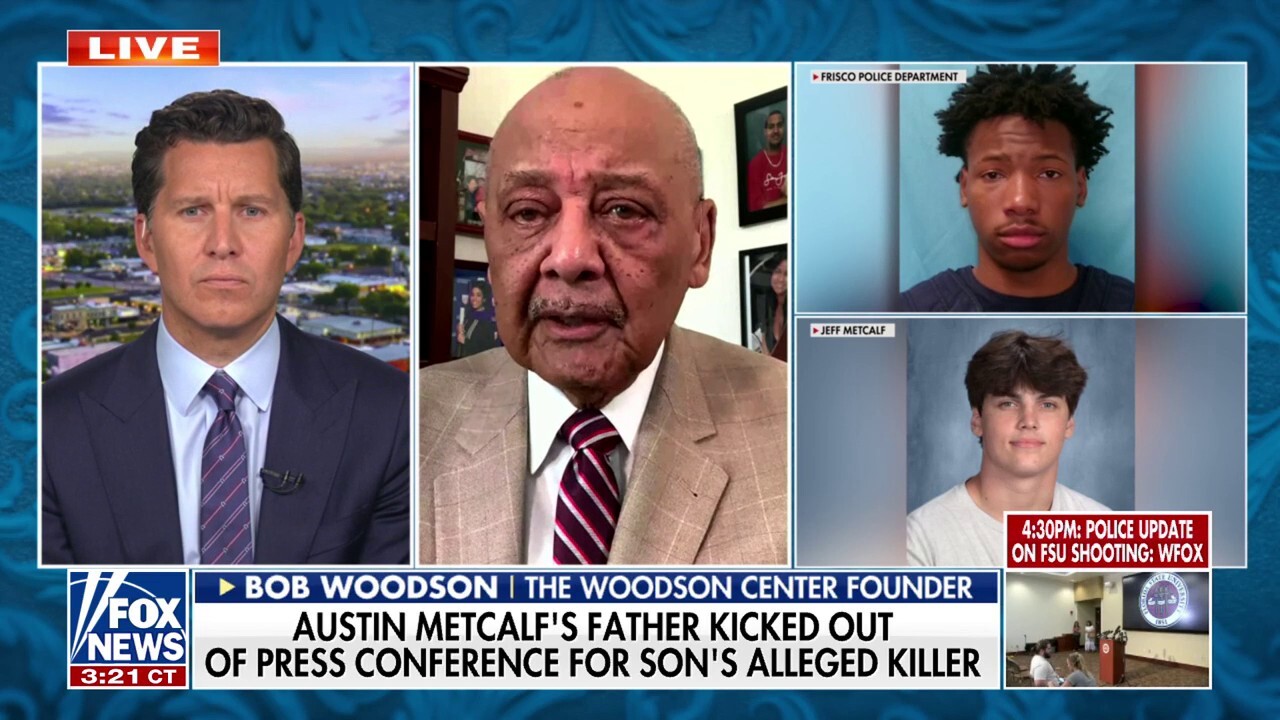Civil rights activist says this act against Austin Metcalf's father shows country's 'moral and spiritual crisis'