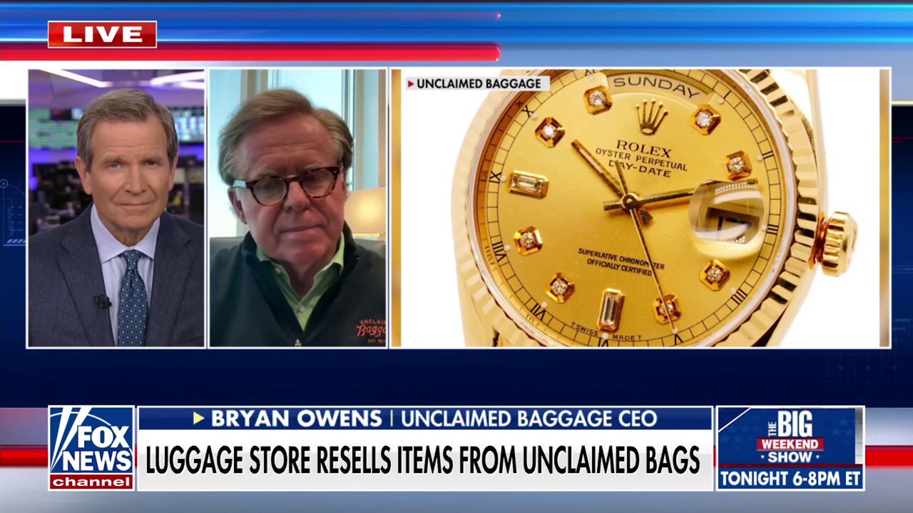 CEO explains how he resells items from unclaimed luggage