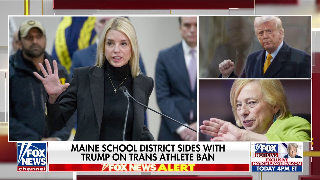 Trump admin takes action against Maine in fight to protect women's sports