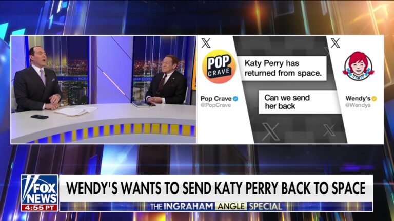 ‘Friday Follies’: Wendy's is 'getting frosty' after Katy Perry's space mission