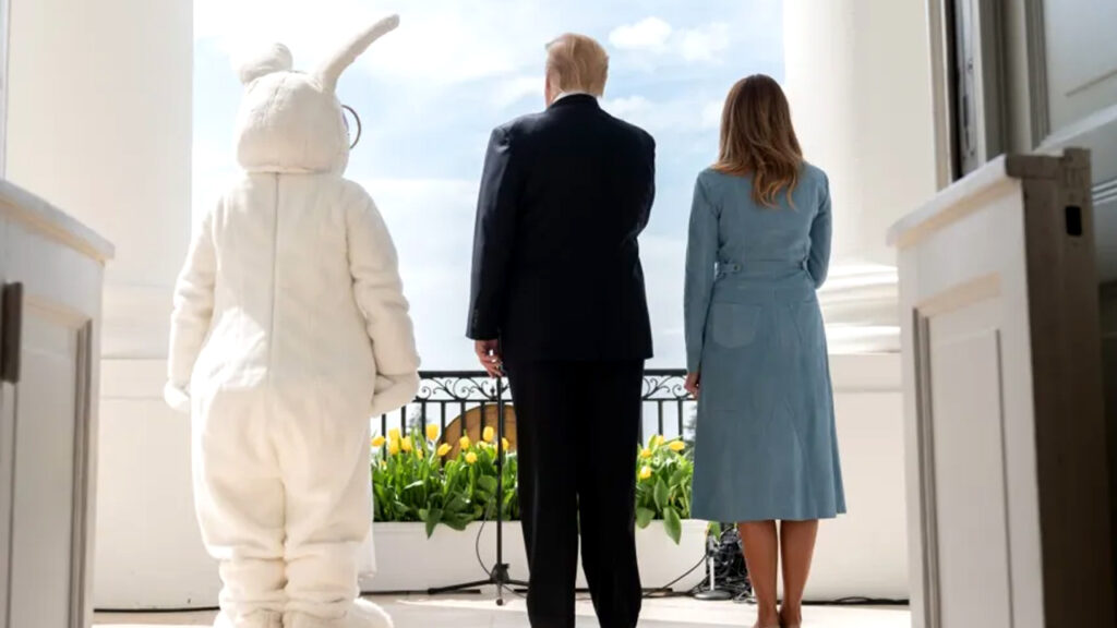 WATCH LIVE: President Trump marks traditional Easter event as world mourns Pope Francis