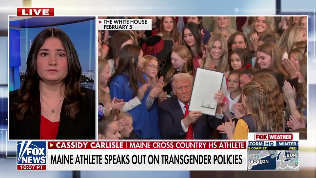 The fight to end biological males in women’s sports is about ‘generations to come’: Maine high school athlete