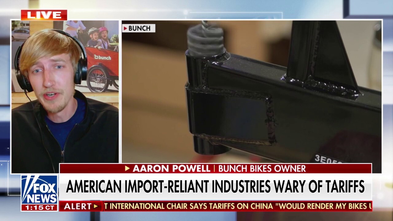 Texas bike maker concerned about tariffs due to number of parts needed from China