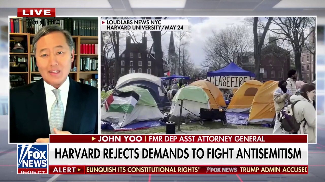 John Yoo says Harvard does not have 'right to federal grants' amid battle with Trump admin