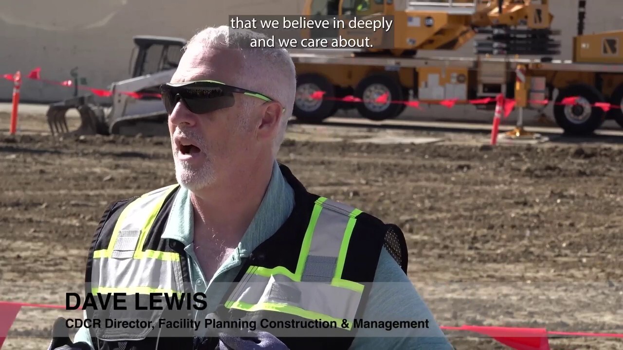 California construction workers tear down wall to make room for rehabilitation center
