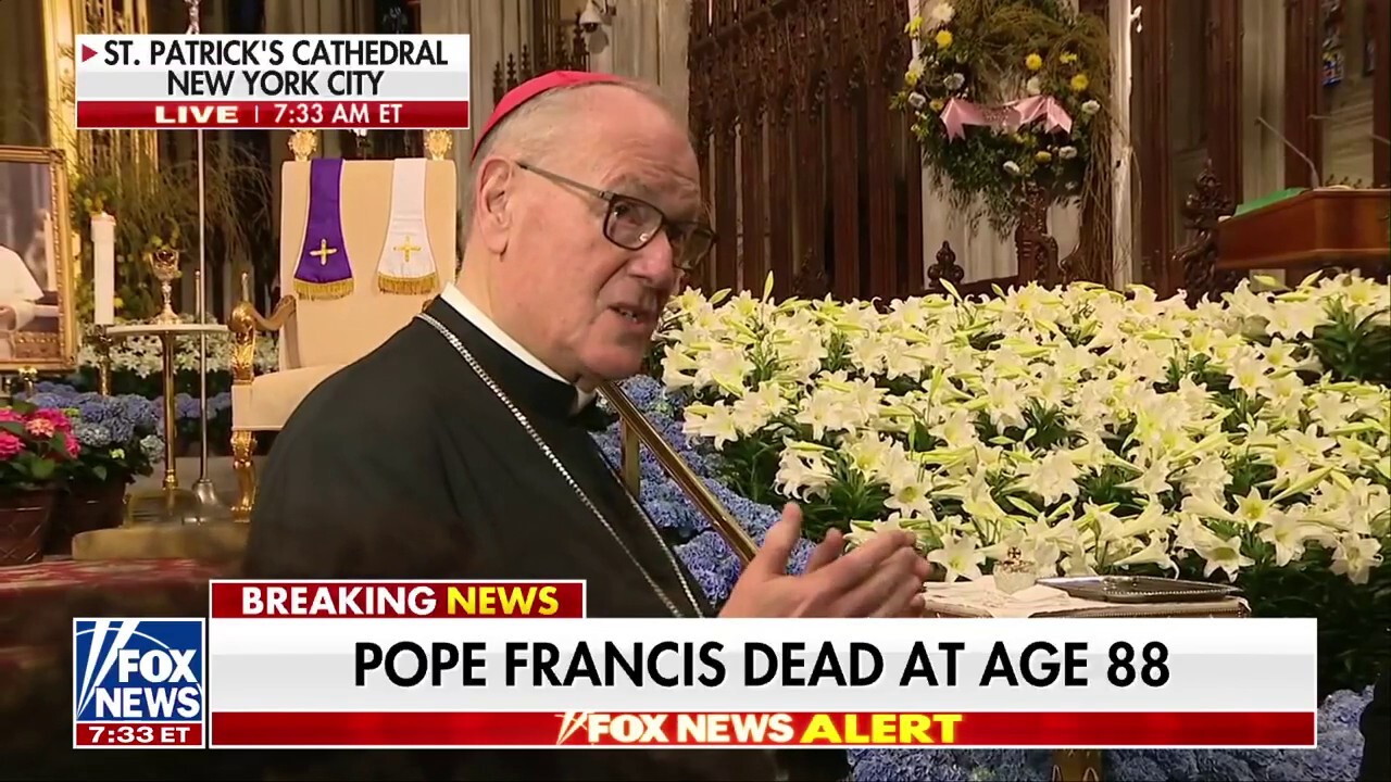 Cardinal Dolan on Pope Francis' death: 'Couldn't choreograph it better'