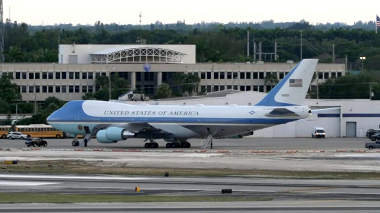 WATCH LIVE: President Trump talks to reporters as he returns to DC