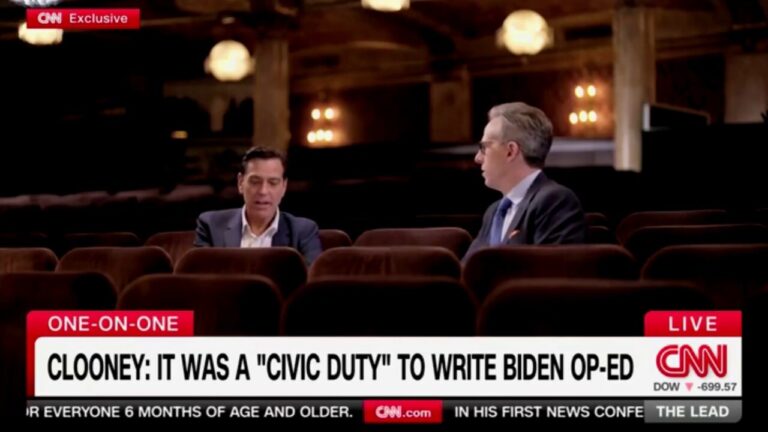 Clooney denies unloading on MSNBC producer after 'Morning Joe' host attributed Biden op-ed to Obama