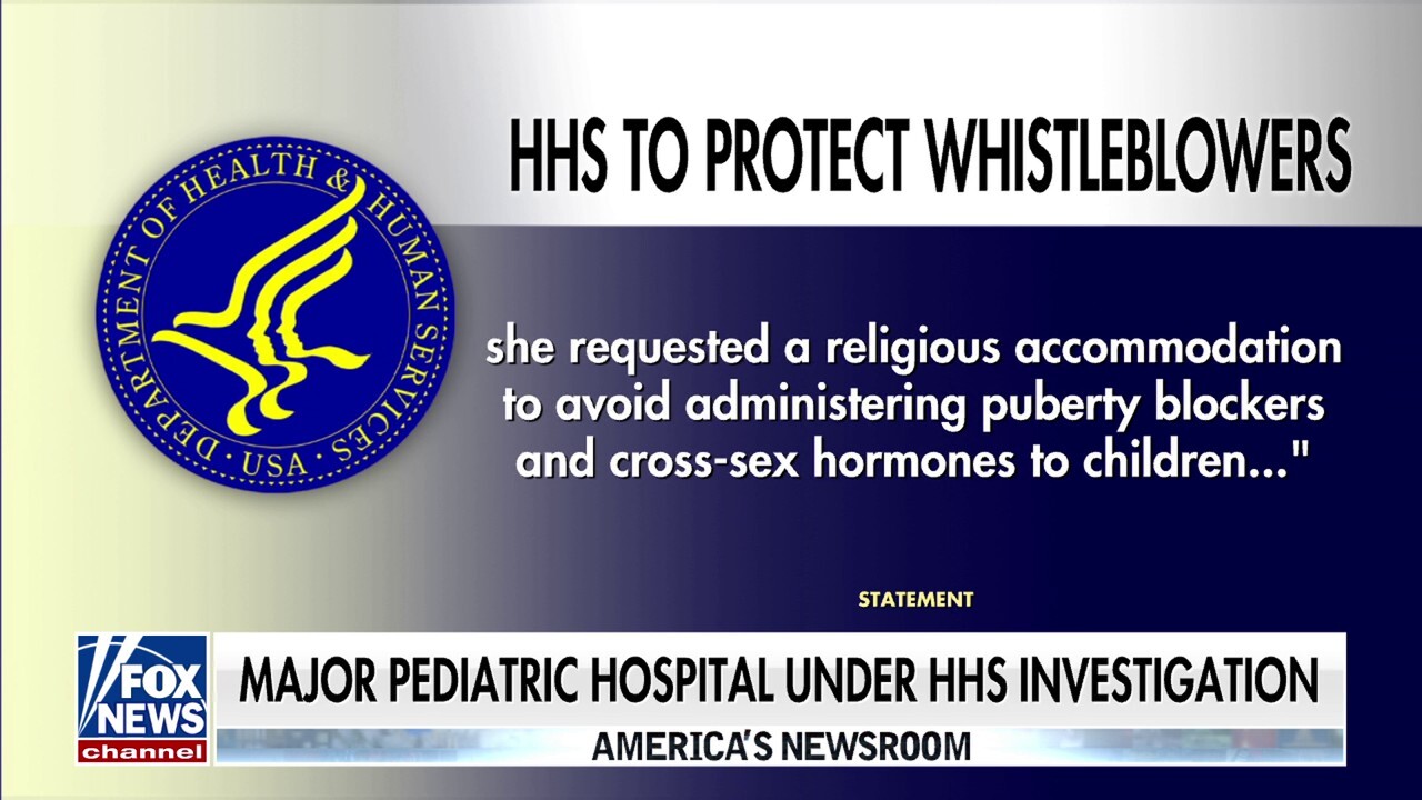 HHS probes Texas hospital's firing of nurse over refusal to administer puberty blockers