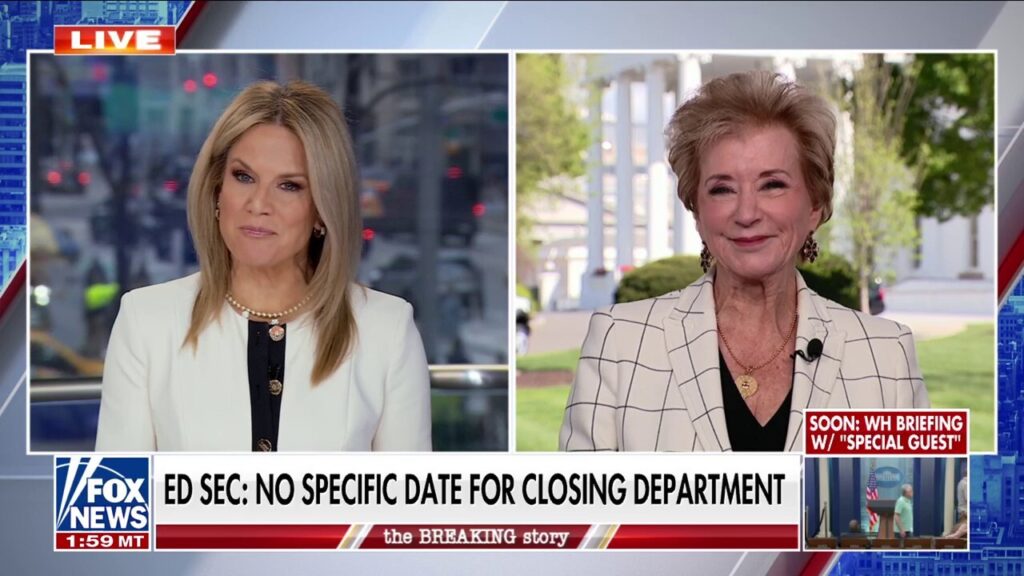 Education secretary: Title IX was established to give a level playing field for women in sports
