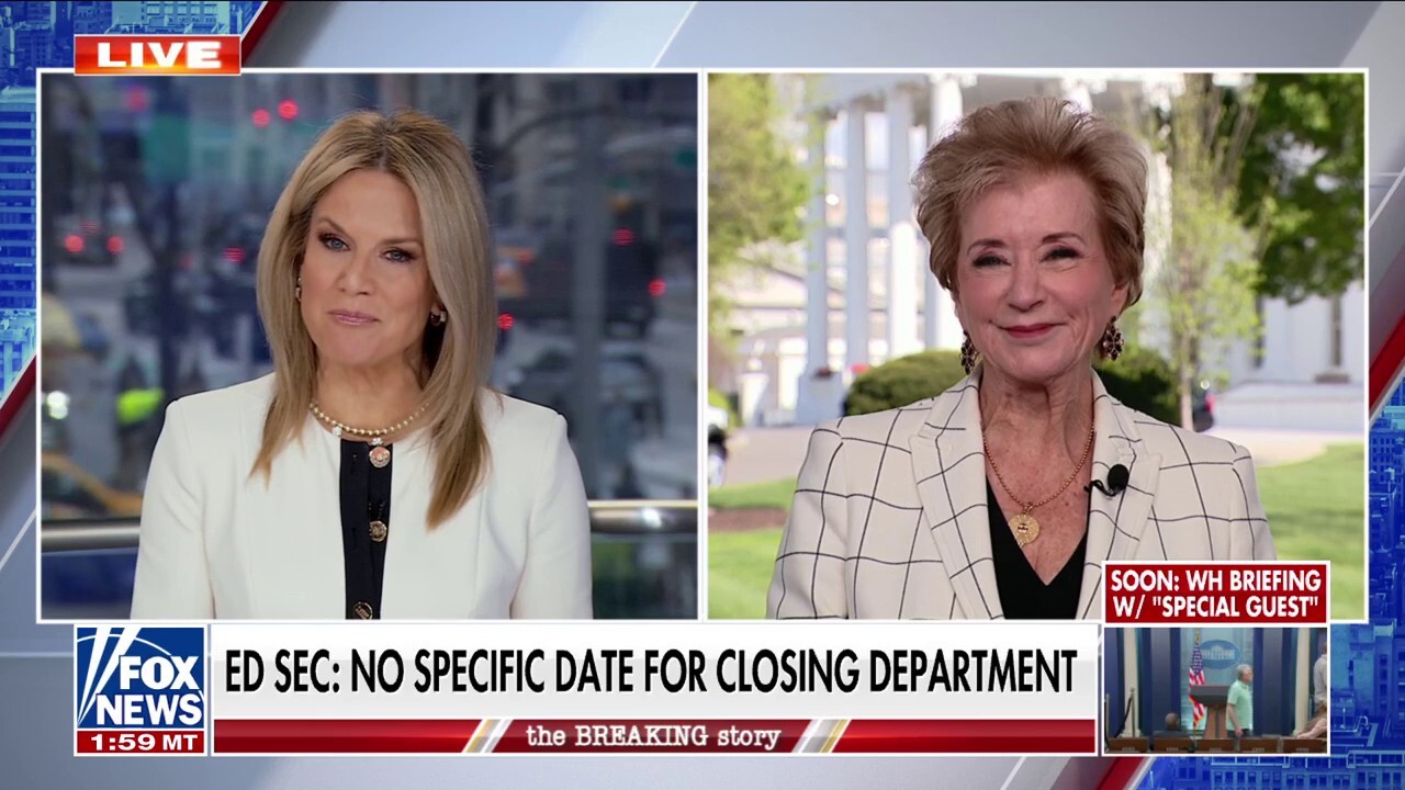 Education secretary: Title IX was established to give a level playing field for women in sports