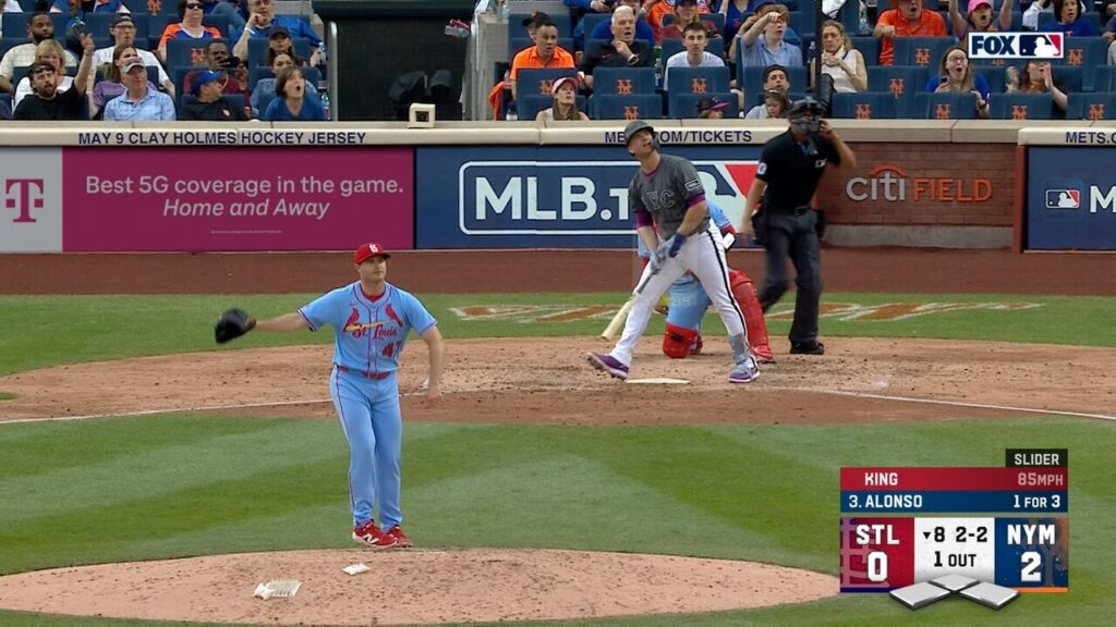 Pete Alonso CRUSHES a solo homer, extends Mets' lead over Cardinals