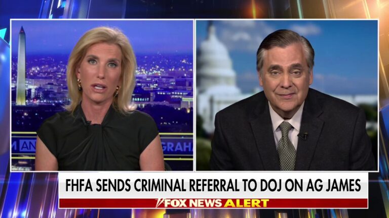 Jonathan Turley unpacks a criminal referral against New York AG Letitia James