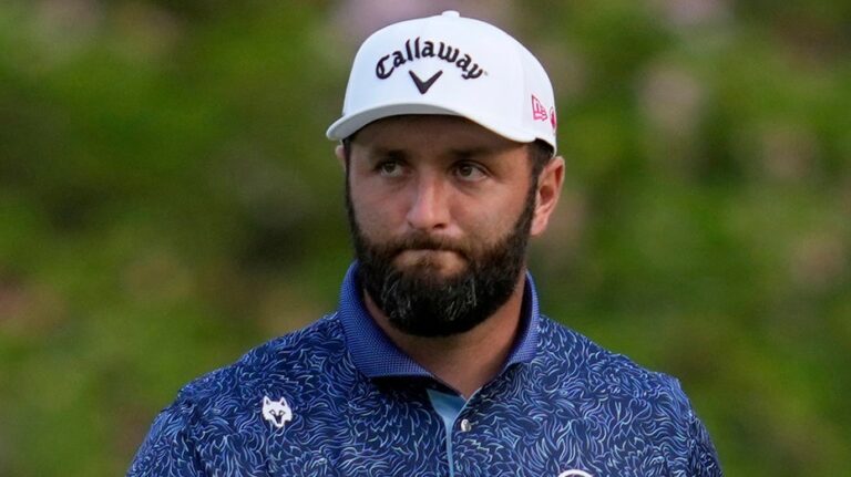 LIV Golf star Jon Rahm pieces together frustrating 1st round at Masters