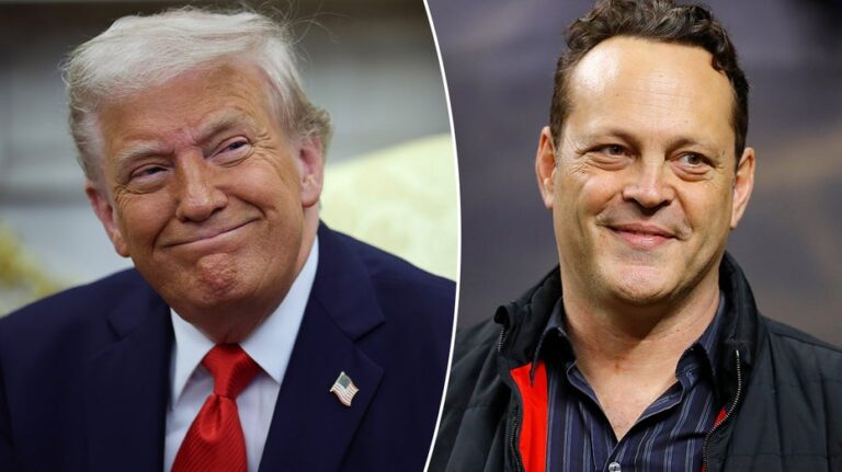 Trump, Vince Vaughn spoof ‘Wedding Crashers’ with photo of star’s visit to White House