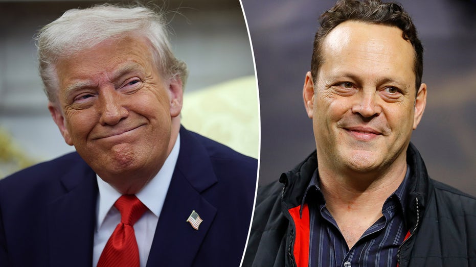 Trump, Vince Vaughn spoof ‘Wedding Crashers’ with photo of star’s visit to White House