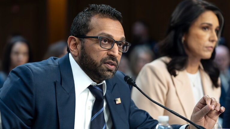 FBI Director Patel says he's had to divert resources to investigate 'copycats' of Comey '86 47' post