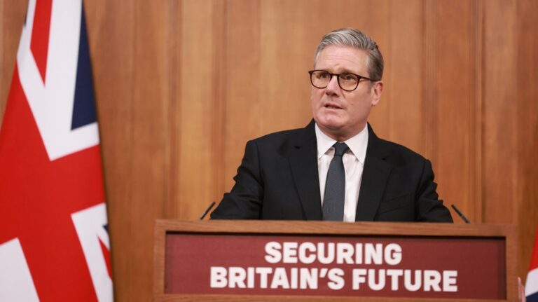 British police investigate fire at Prime Minister Keir Starmer's London home
