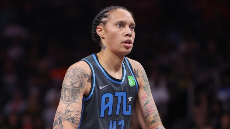 WNBA star Brittney Griner gives refs an earful during halftime interview: 'Be f---ing better'