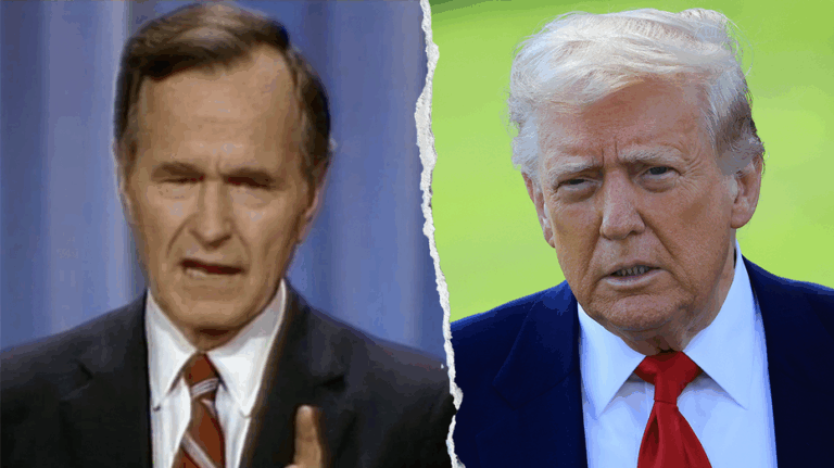 Trump's tax hike proposal is 'déjà vu' of George H. W. Bush's 'read my lips' moment, experts say