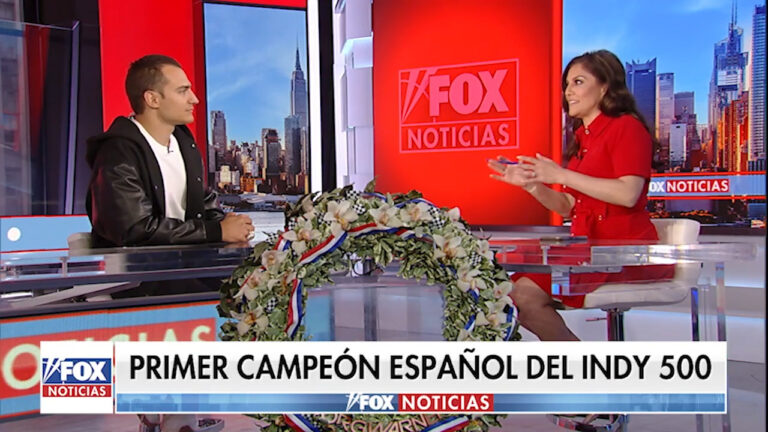 ¡El ganador de Indy 500 se une a Fox Noticias!