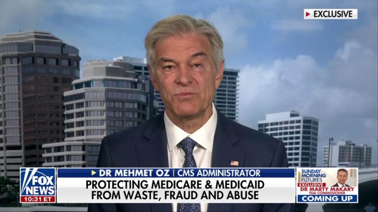 Dr. Oz says Medicare, Medicaid system needs to be cleaned up