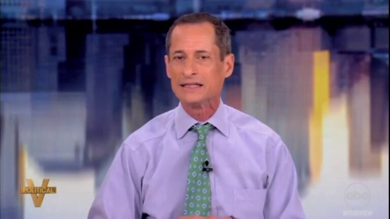 Disgraced Democrat Anthony Weiner shreds Kamala Harris for blowing up her campaign on ‘The View’